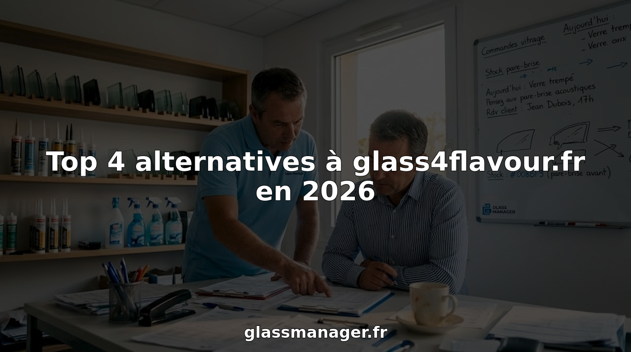 Top 4 alternatives à glass4flavour.fr en 2026