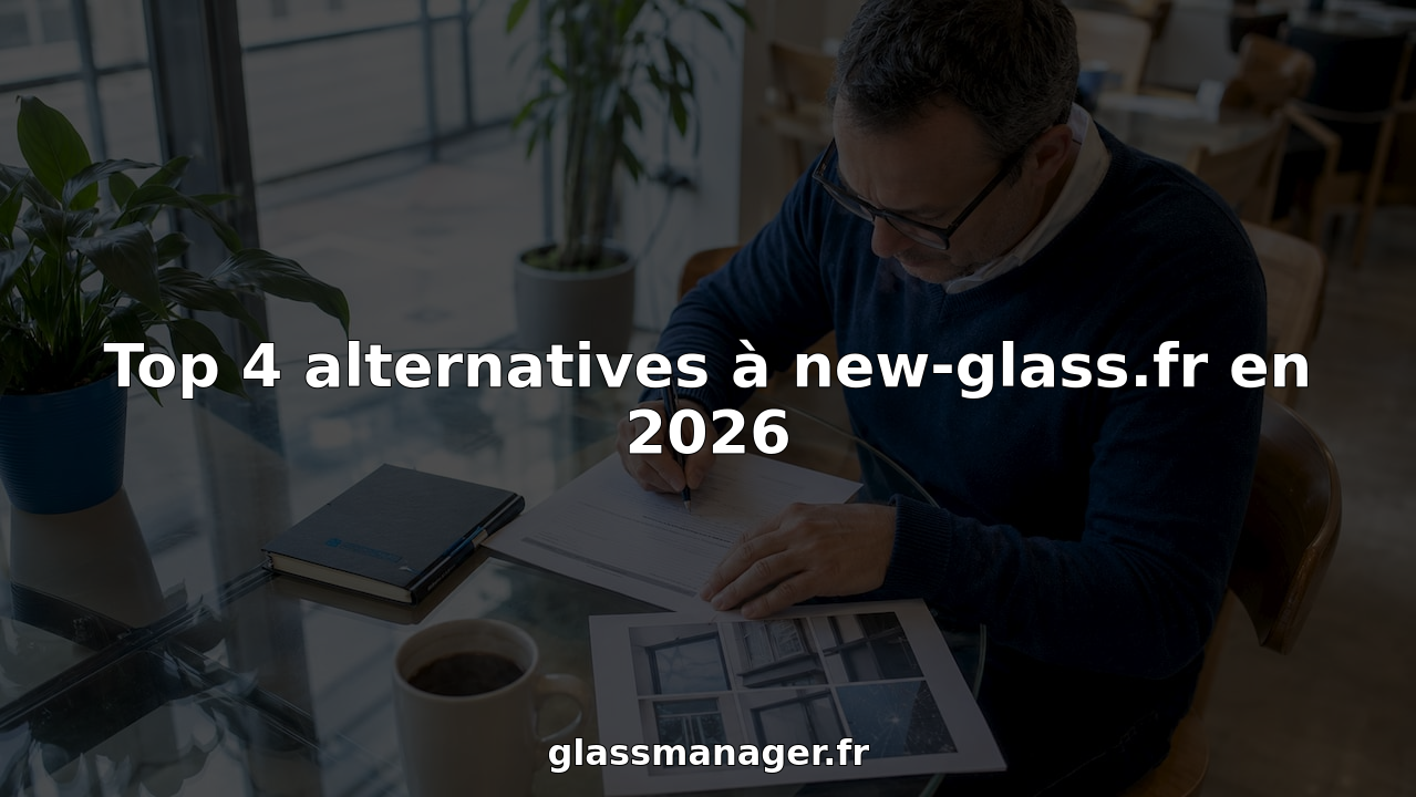 Top 4 alternatives à new-glass.fr en 2026