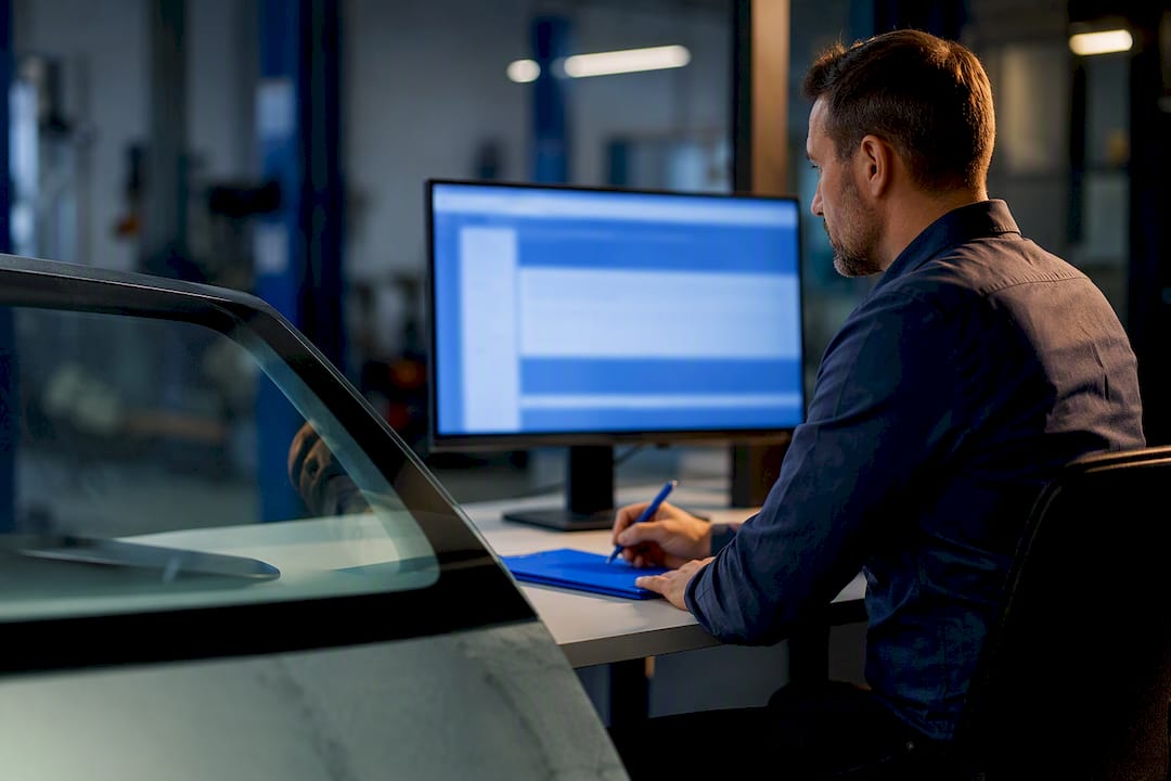 Contrôle d’un dossier de vitrage automobile